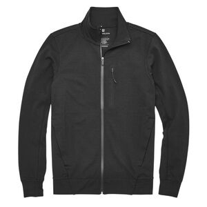 Mack Weldon Men’s Black Atlas Golf Pickleball Athletic Full-Zip Jacket- Size XL